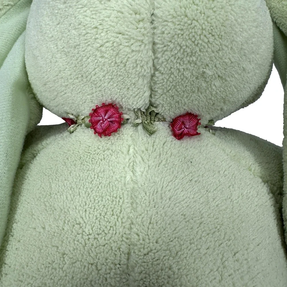 SoothEze‎ Toasty Green Rabbit Microwavable Lavender Scented Plush Bunny 15